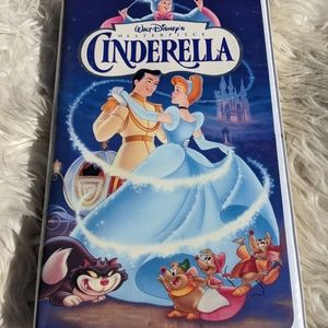 Walt Disney Cinderella VHS Tape Excellent Condition